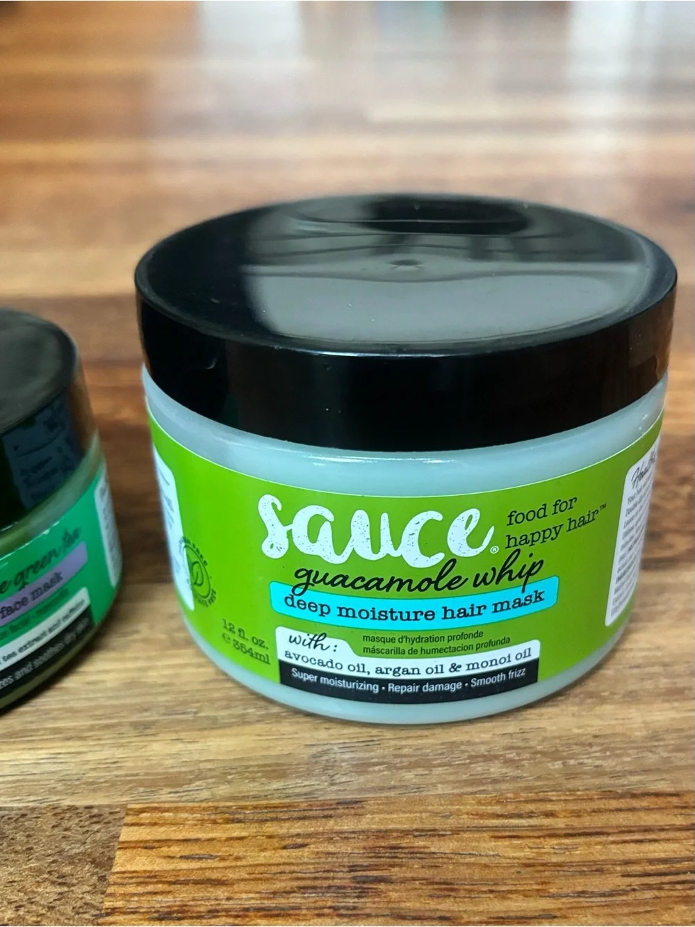 SAUCE - Deep Conditioning Hair Mask, Guacamole Whip +  Firming Face Mask - NEW